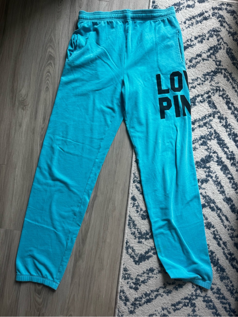 PINK Victoria's Secret' Teal Lounge Sweatpants